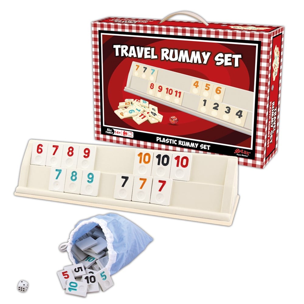 STAR RUMMY PLASTIK OKEY TAKIMI Star STR1010596