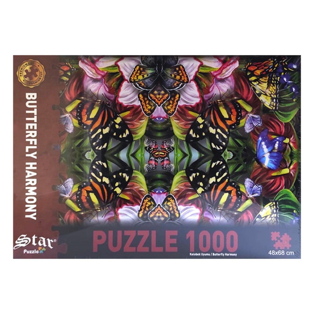 Star Puzzle Kelebek Uyumu 1000 Parça 1100332 Star STR1100332