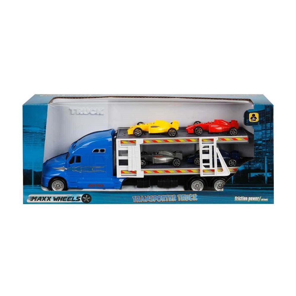 Maxx Wheels 1:48 Transporter Tır 30 Cm Sunman S000023228