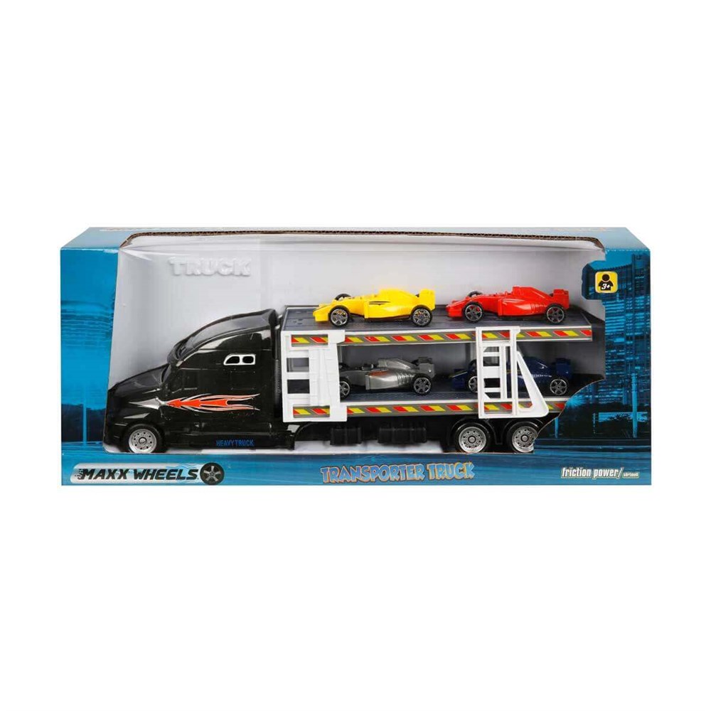 Maxx Wheels 1:48 Transporter Tır 30 Cm Sunman S000023228