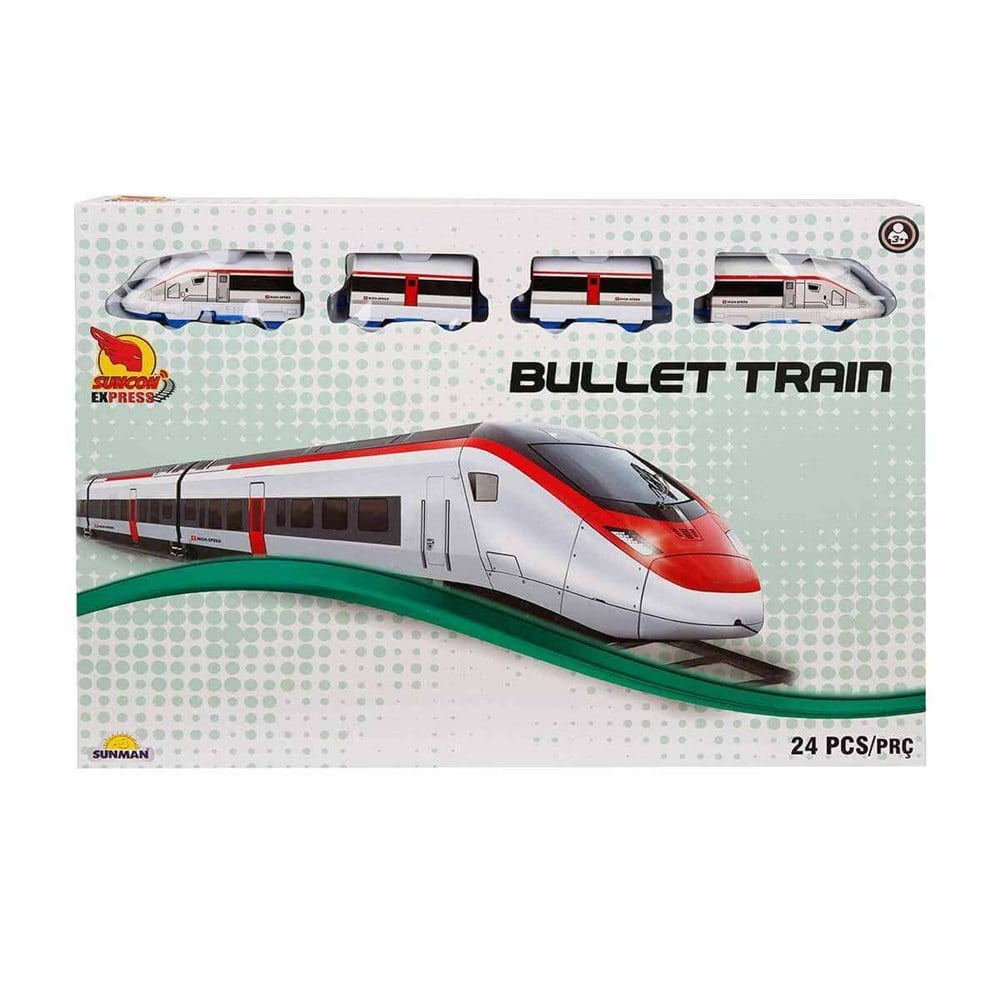 Bullet Tren Seti 24 Parça Sunman S00002548