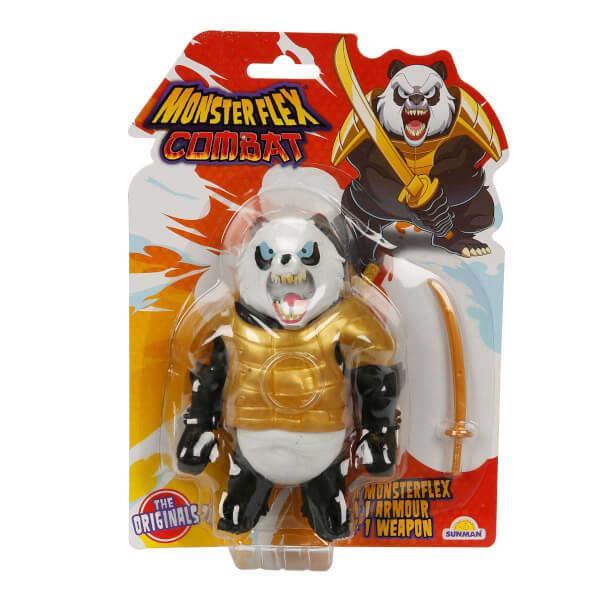 Monster Flex Combat Süper Esnek Figür 15 cm Samurai Panda Sunman S00061179 SP