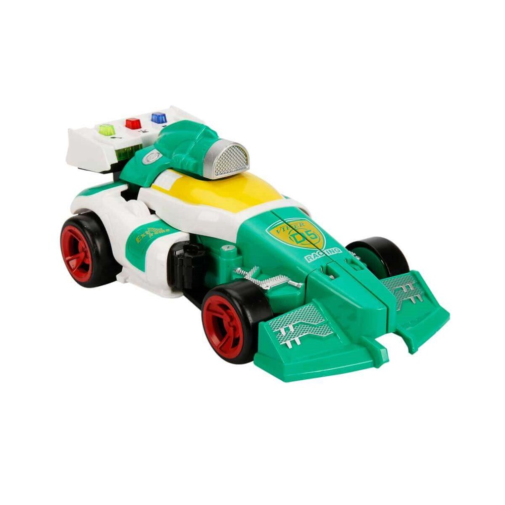Maxx Wheels Sesli ve Işıklı Robota Dönüşen Araba 18 Cm Sunman S01002358