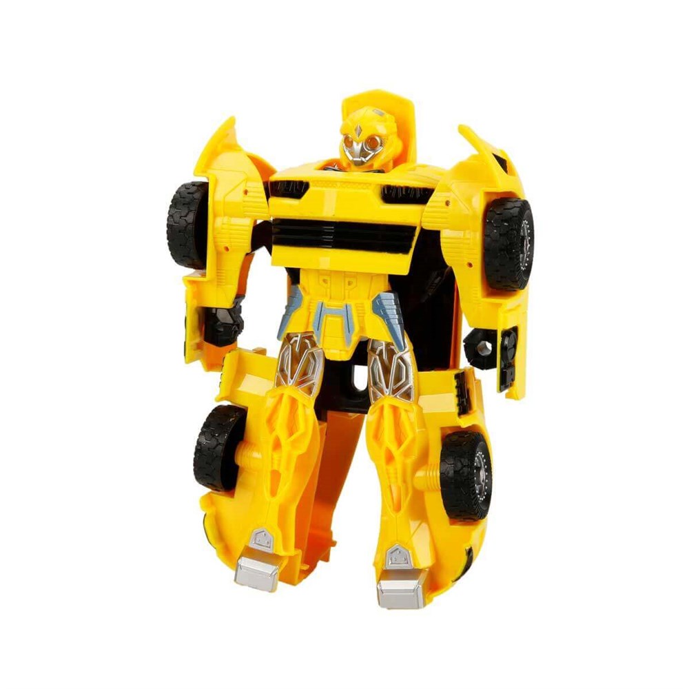 Maxx Wheels Sesli ve Işıklı Robota Dönüşen Araba 18 Cm Sunman S01002358
