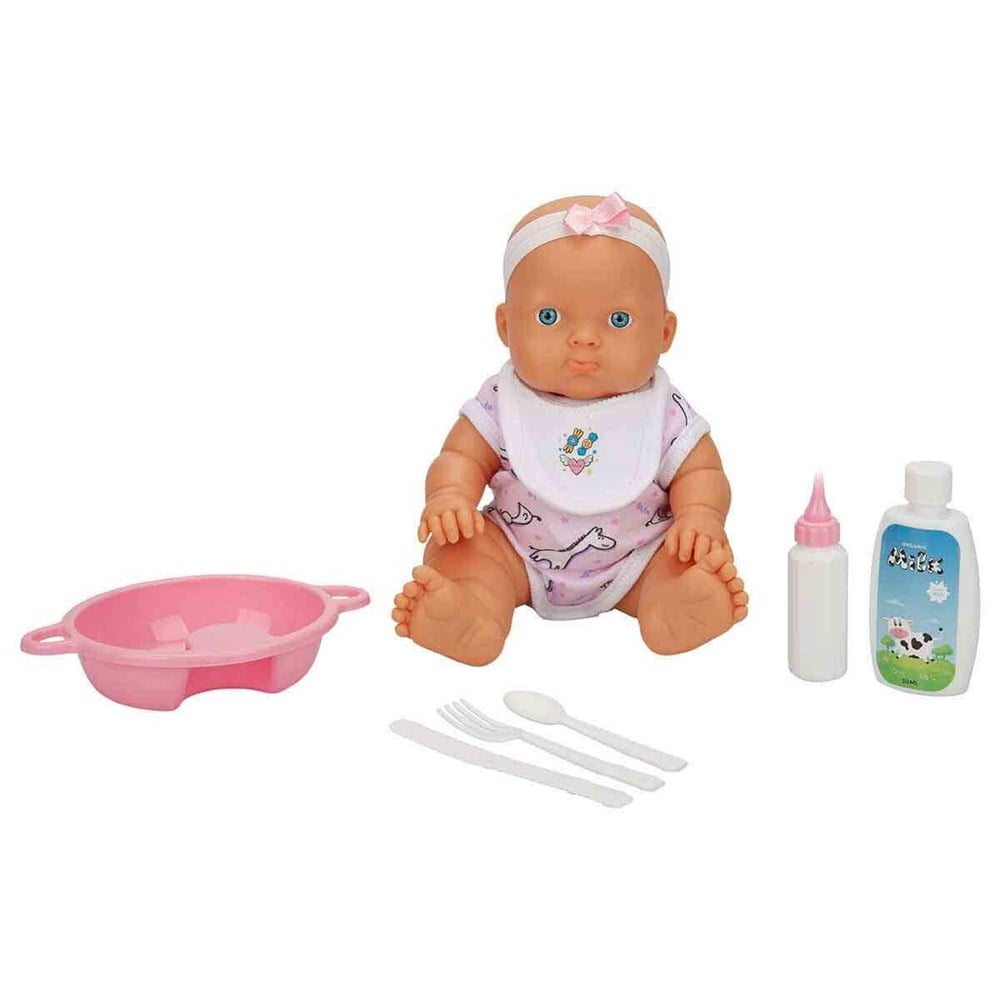 Ada Bebek Gülen Yemek Seti Pembe Sunman S01020120 P