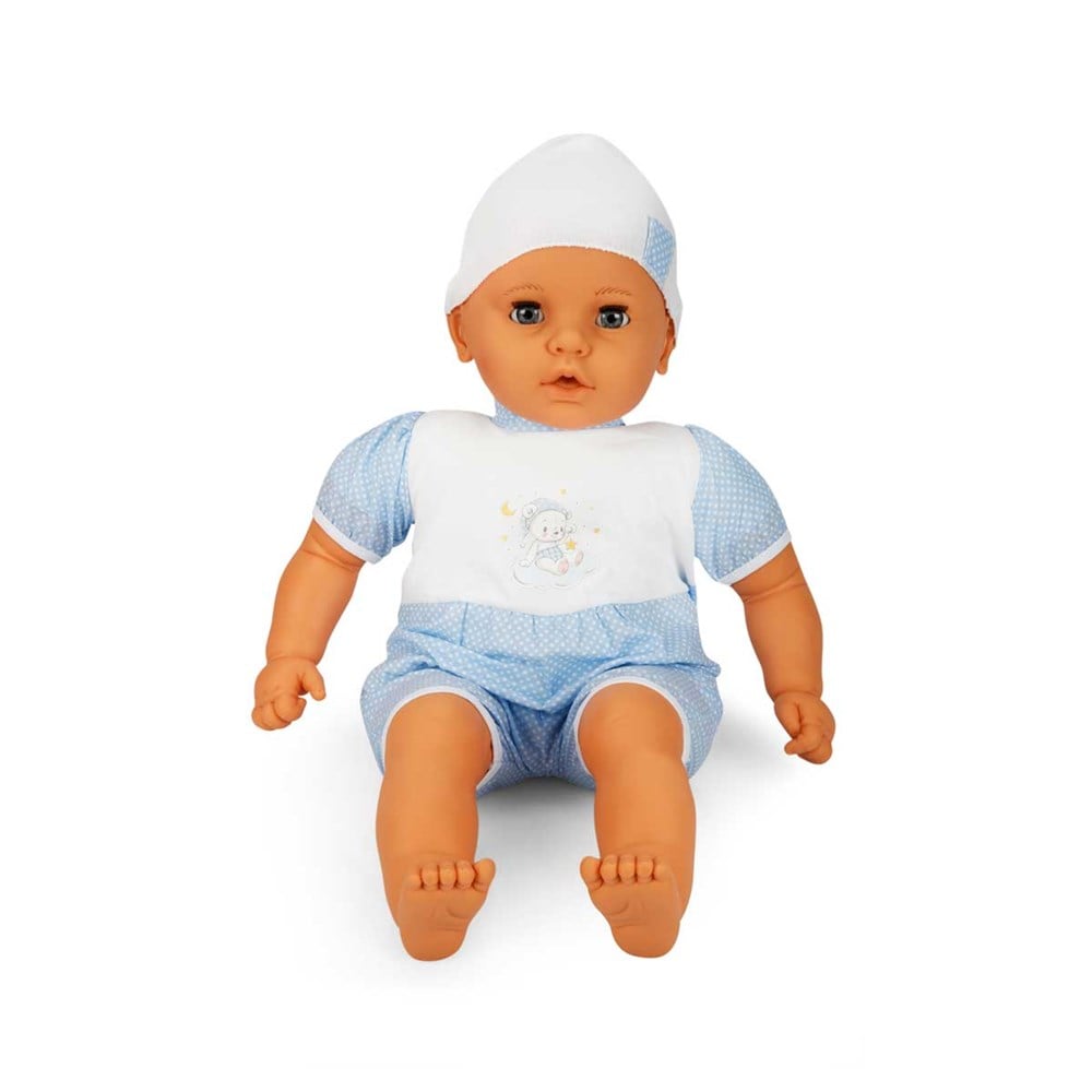 Denis Bebek 60 Cm Mavi Puantiyeli-Beyaz Bere Sunman S01060012 MP