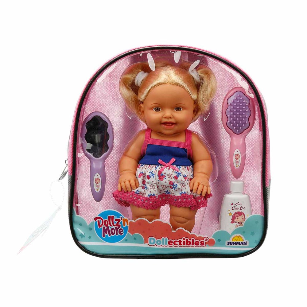 Nil Bebek Sırt Çantalı Set 23 cm - Sarışın Sunman S02020100 S