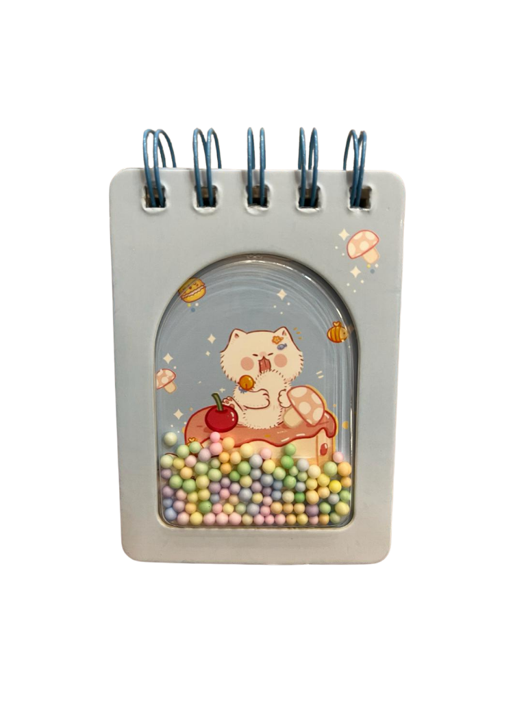 Taros Unick Color Boncuklu Kedi Spiralli Not Defteri Taros TAROS6717