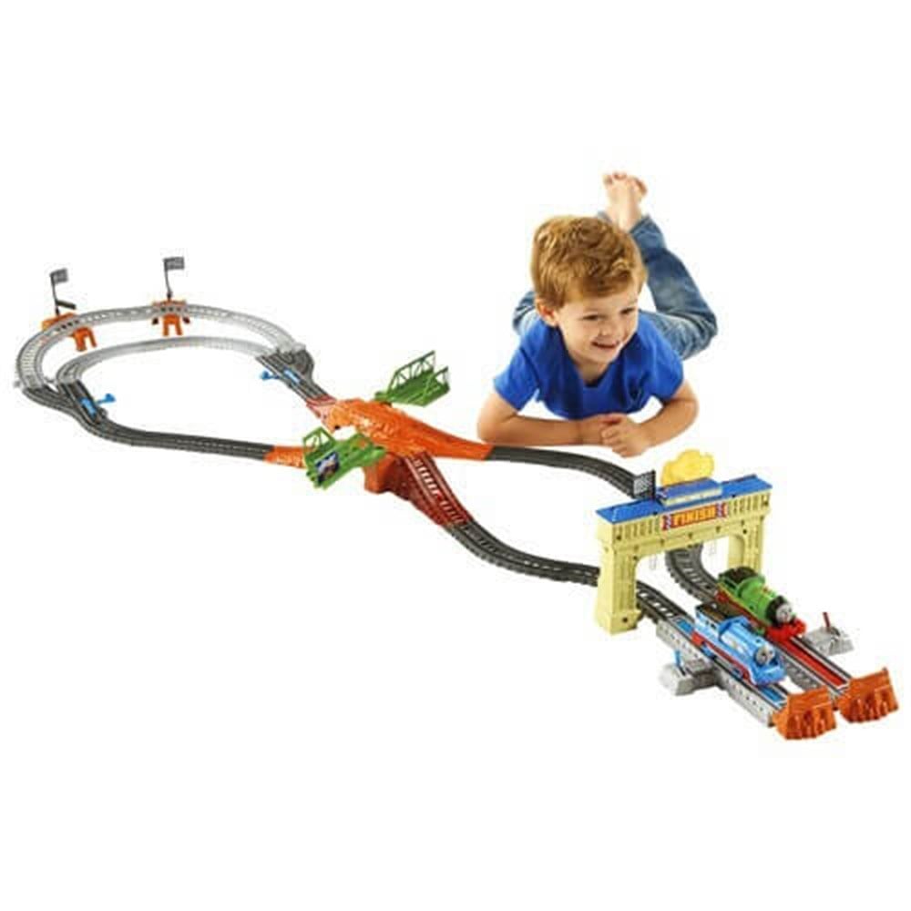 Thomas Friends Thomas Ve Percy Tren Yolu Yarış Seti Dfm53 Thomas Friends DFM53