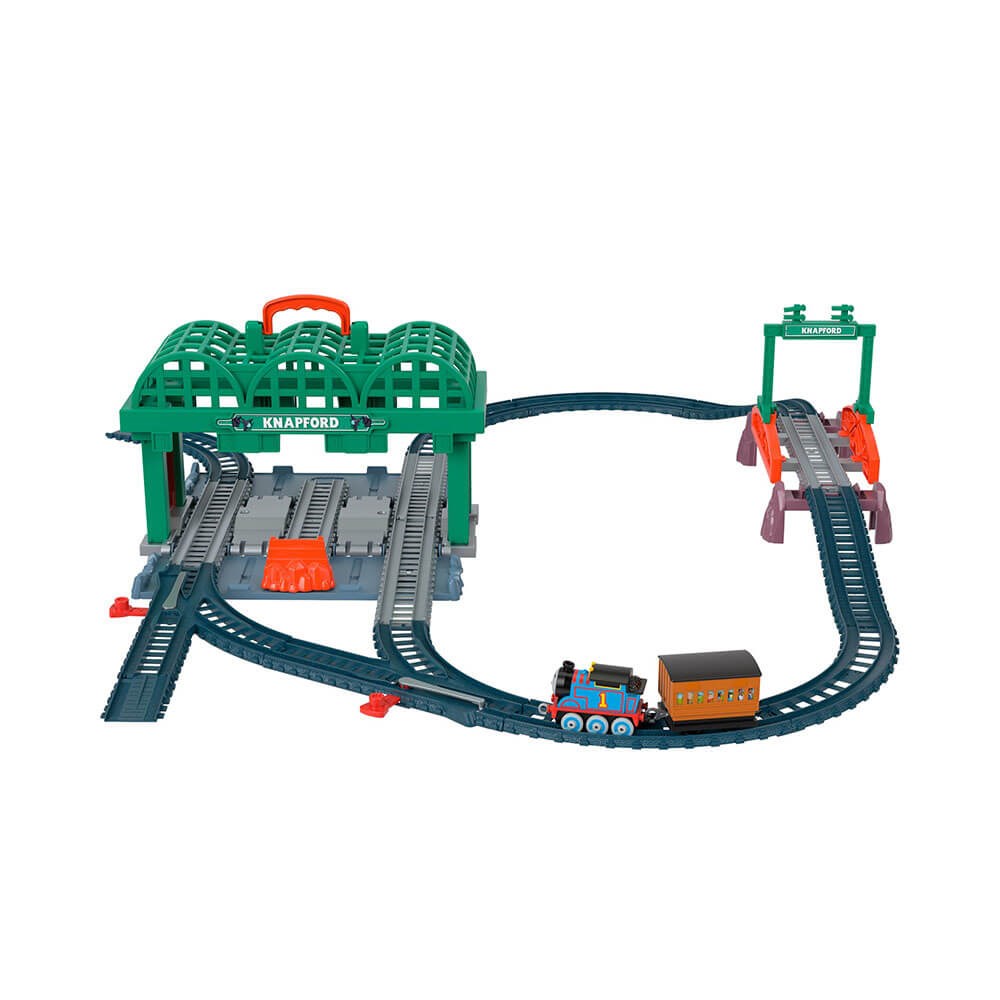 THOMAS & FRIENDS KNAPFORD ISTASYONU OYUN SETI HGX63 Thomas Friends HGX63