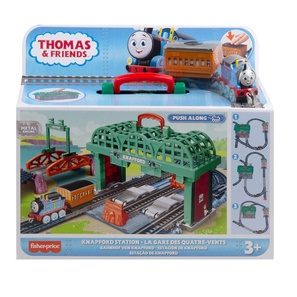 THOMAS & FRIENDS KNAPFORD ISTASYONU OYUN SETI HGX63 Thomas Friends HGX63