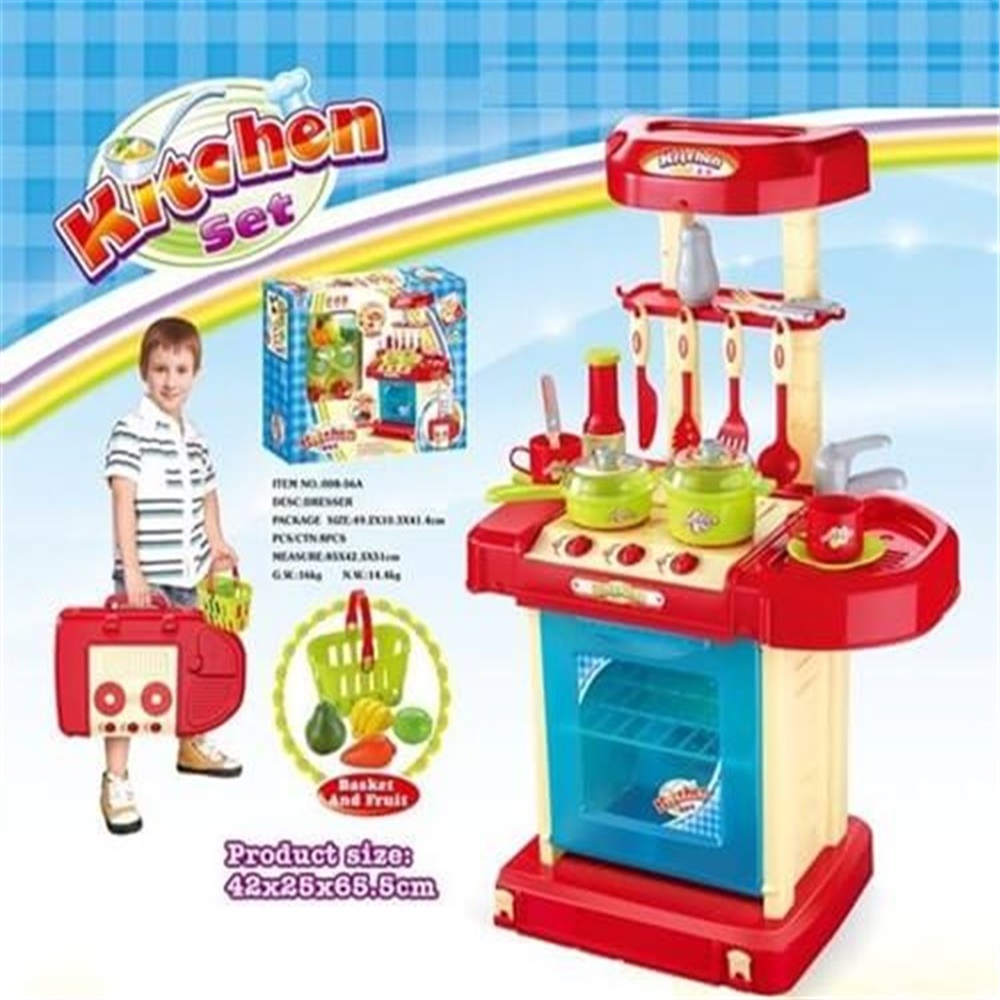 Çantalı Mutfak Seti (Işıklı ve Sesli) Toystop 100040664