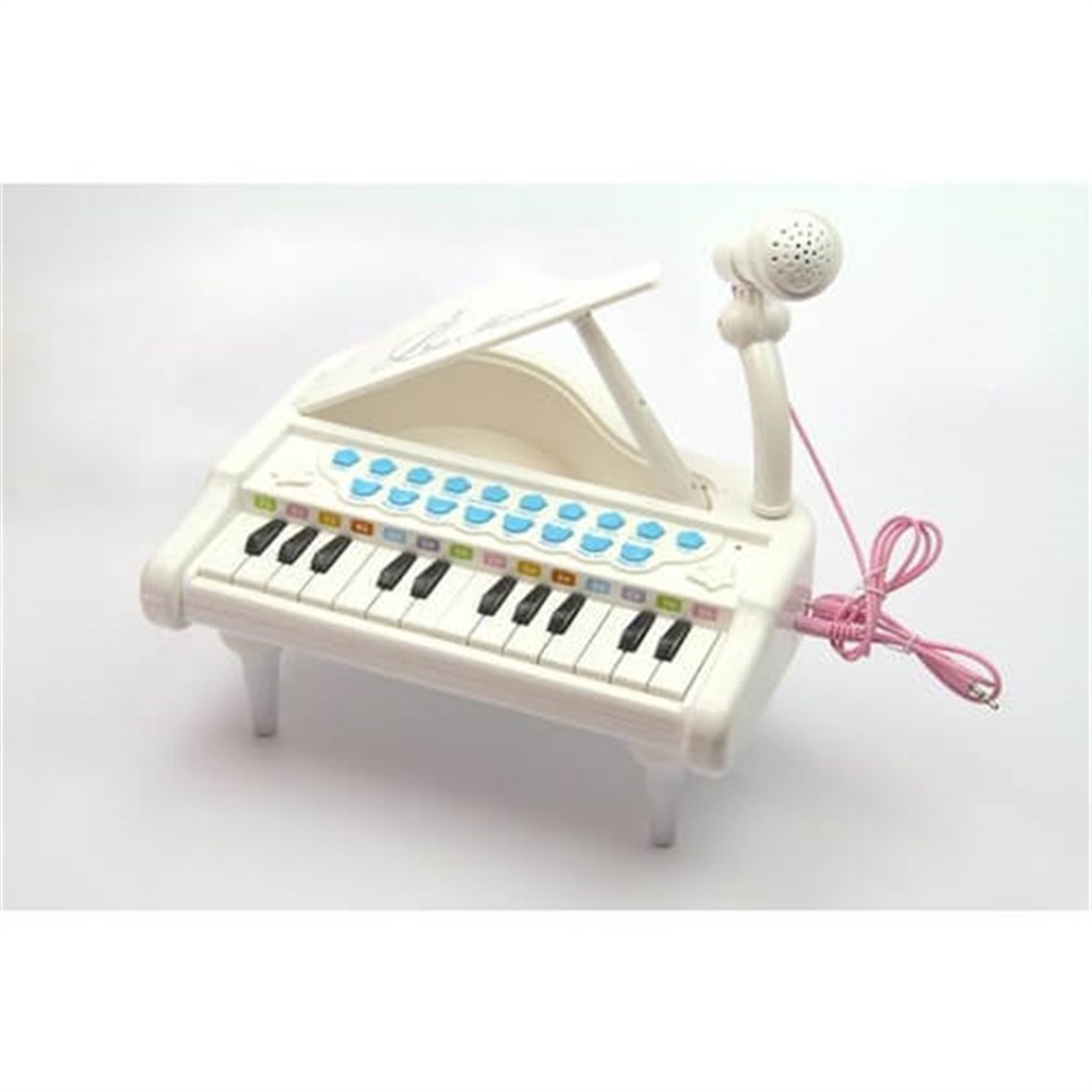 KUTULU MINI PIYANO BEYAZ Toystop 1505B B