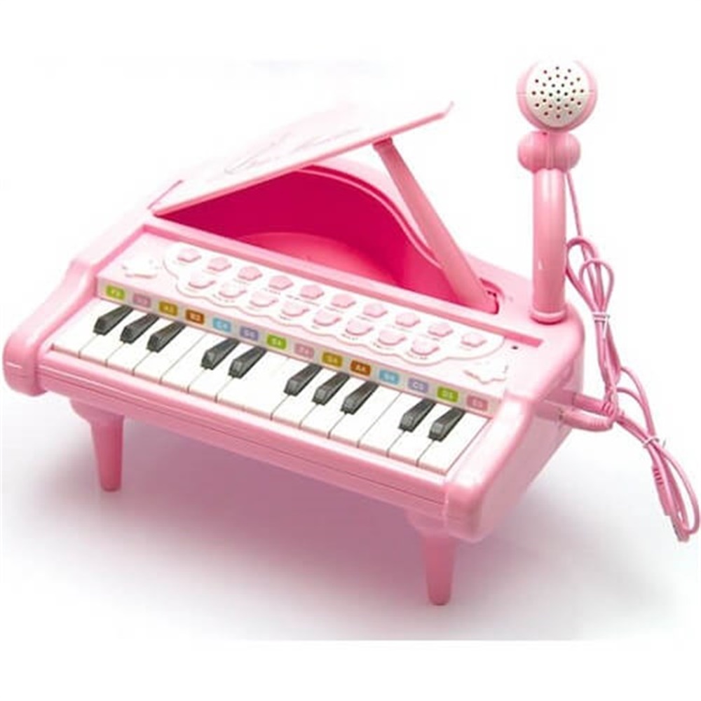 KUTULU MINI PIYANO PEMBE Toystop 1505B P