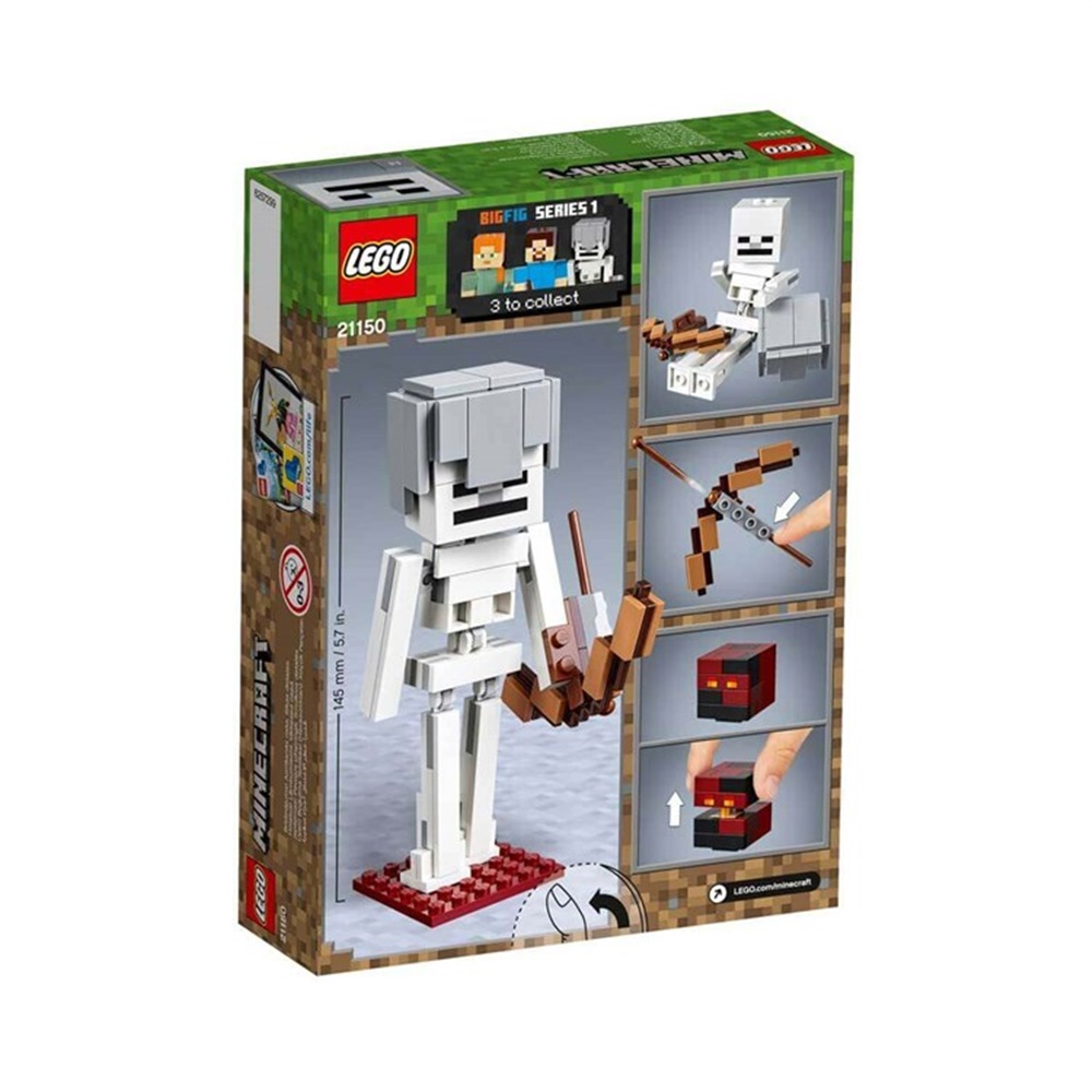 LEGO MINECRAFT SKELETON W MAGMA 21150 Toystop 21150