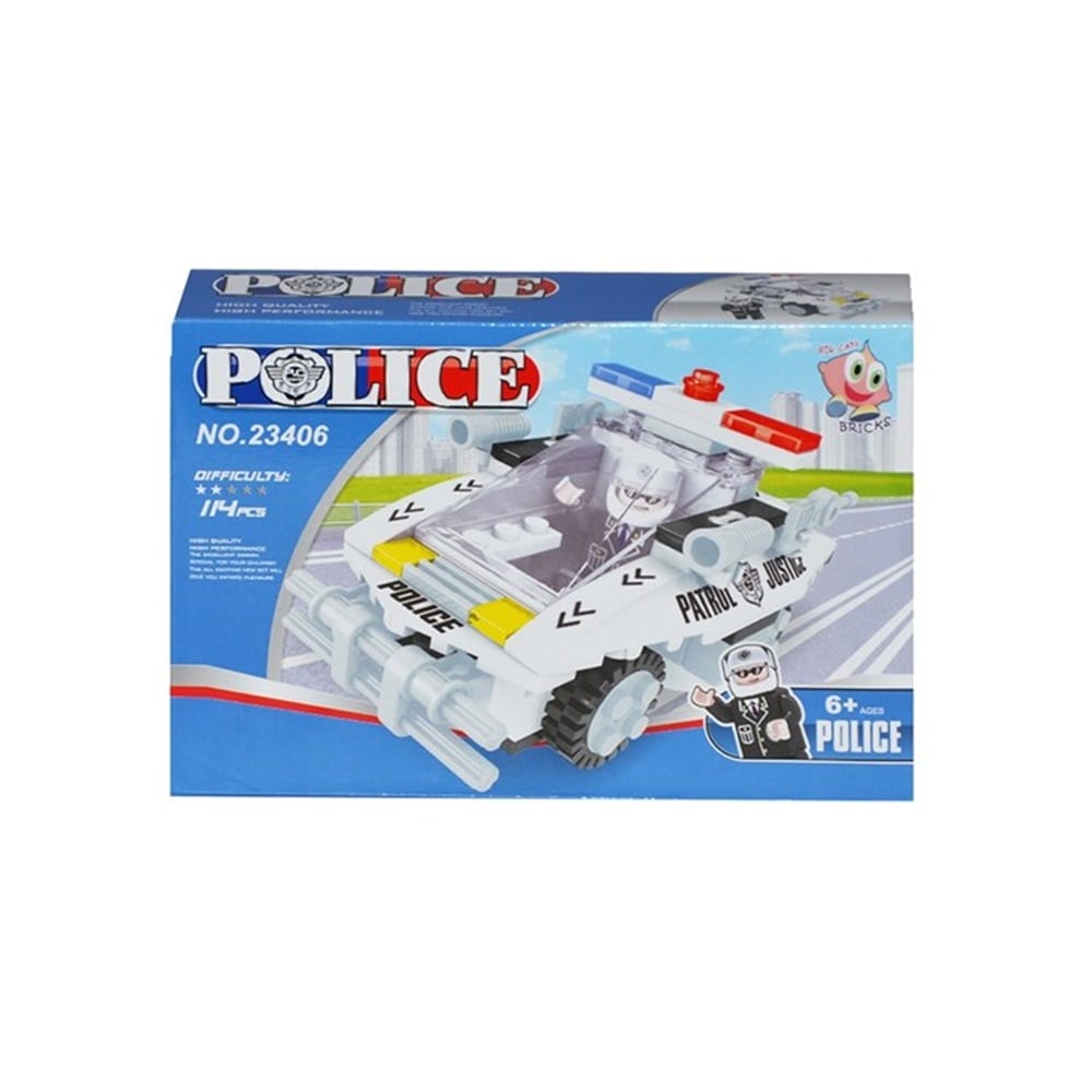 BRICKS 144 PARCA POLIS SETI 23406 Toystop 23406