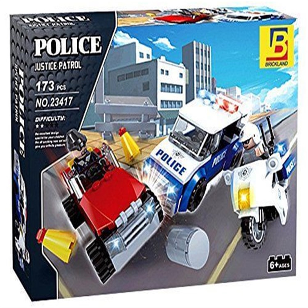 BRICKS 173 PARCA POLIS SETI 23417 Toystop 23417