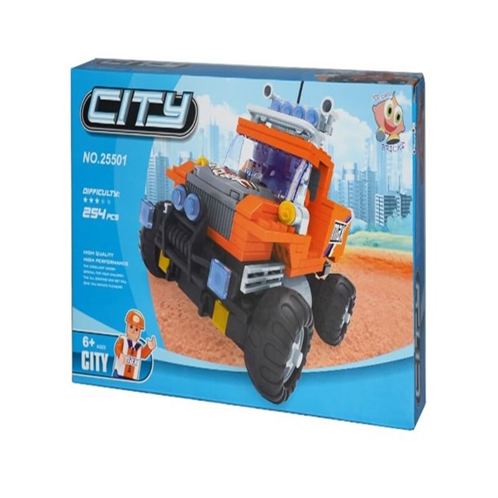 BRICKS 254 PARCA CITY SETI 25501 Toystop 25501