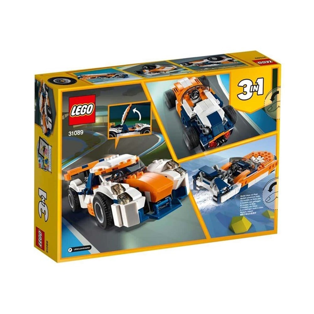 LEGO CREATOR GUN BATIMI YARIS ARABASI 31089 Toystop 31089