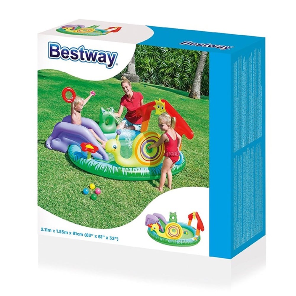 BESTWAY 211X155CM JUMBO FISKIYELI SALYANGOZ HAVUZ 53055 Toystop 53055