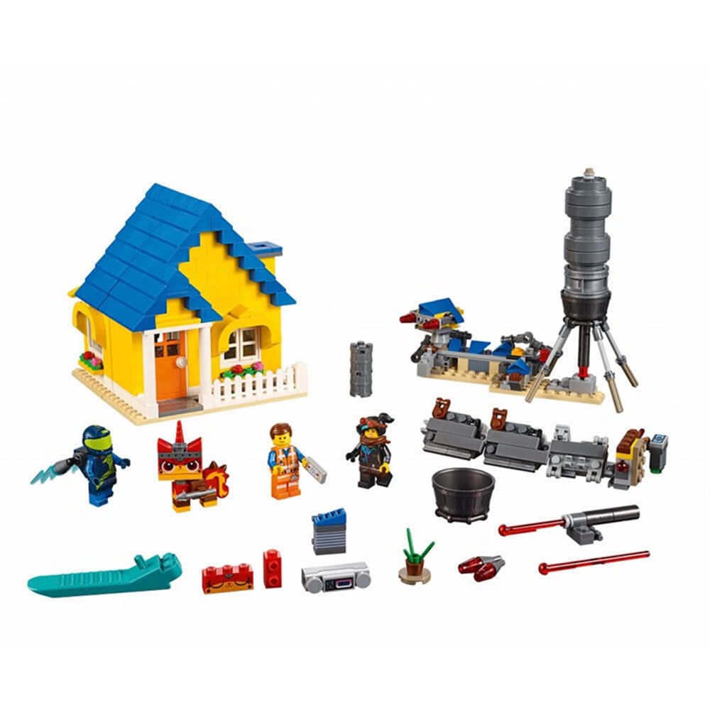 LEGO MOVIE 2 EMMETIN RUYA EVI/ KURTARMA ROKETI 70831 Toystop 70831