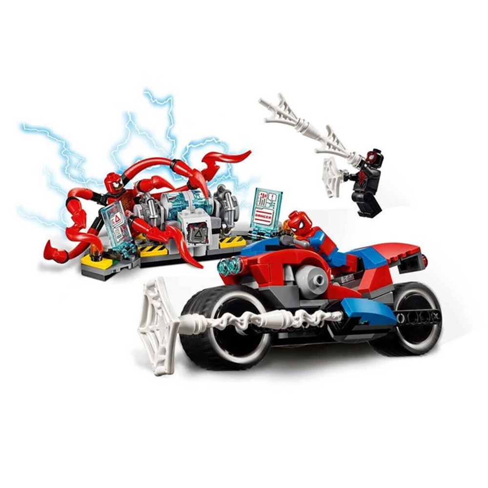 LEGO MARVEL SPIDERMAN MOTOSIKLETLI KURTARMA 76113 Toystop 76113