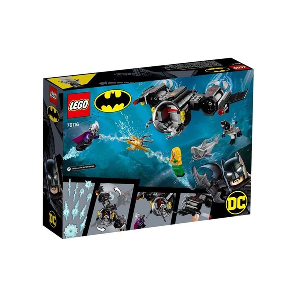 LEGO DC COMICS SUPER HEROES BATMAN DENIZALTI VE SUALTI CARPISMASI 76116 Toystop 76116