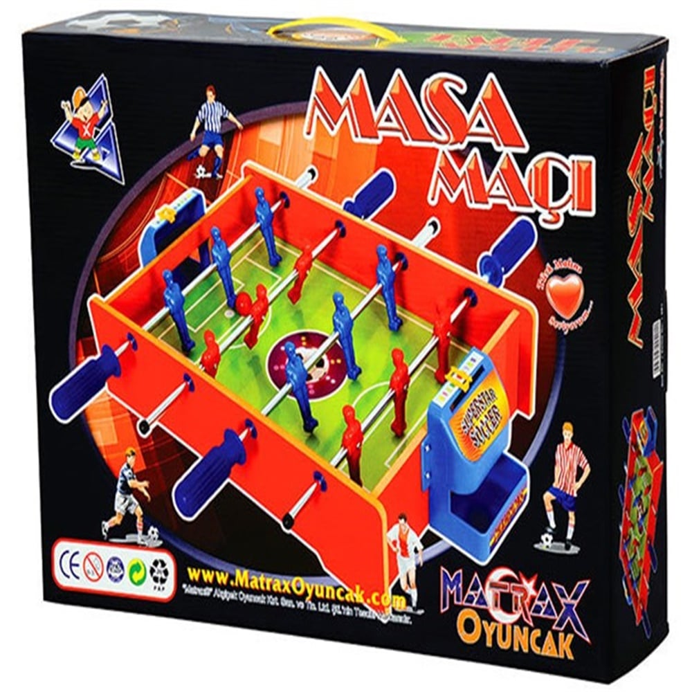 Ahşap Masa Maçı Oyunu Toystop AKC 402