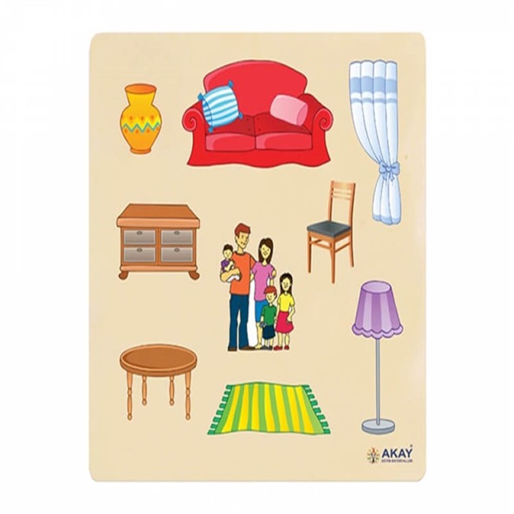 AHSAP PUZZLE EVIMIZ Toystop AP0084