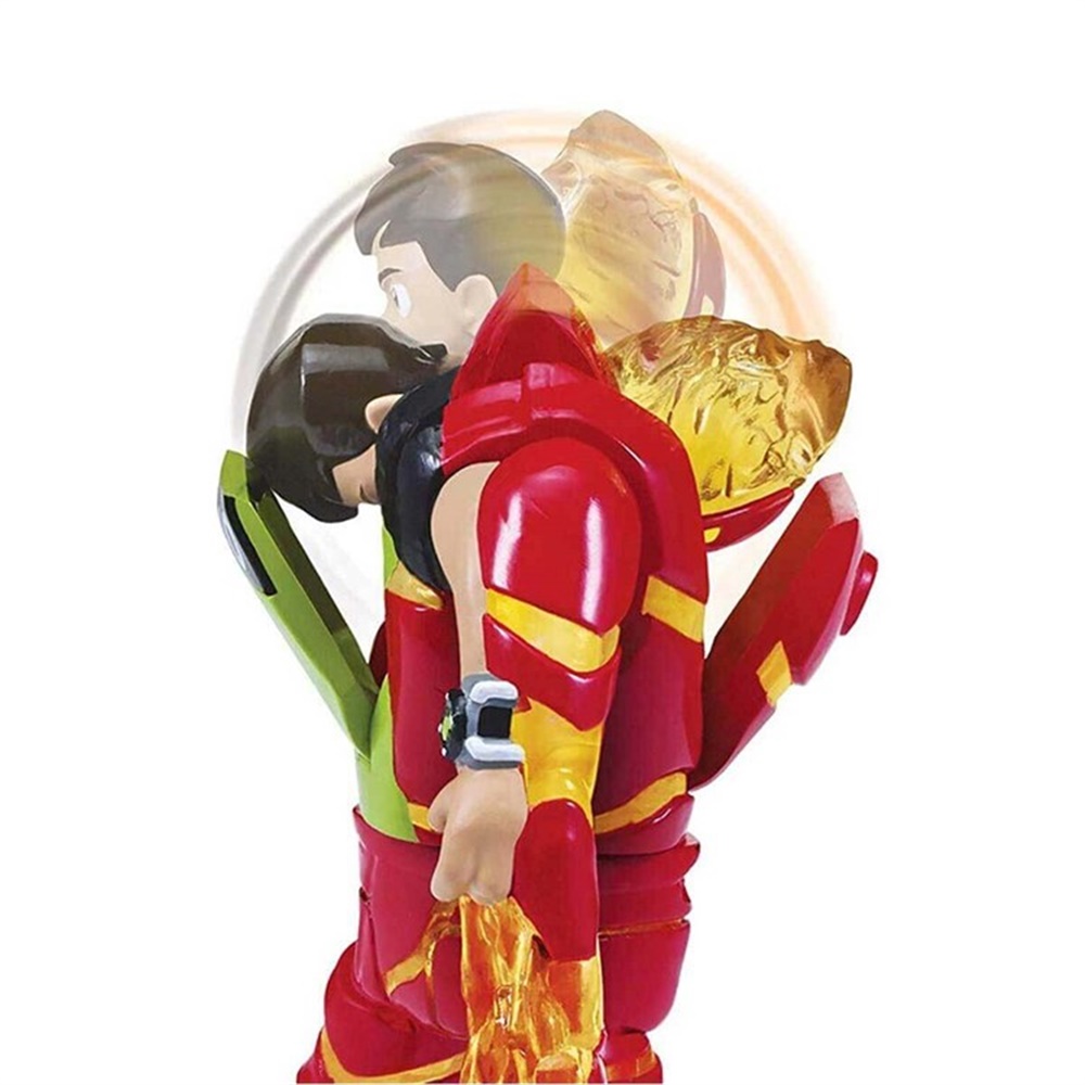 BEN 10 DONUSEN DELUKS FIGUR BEN TO HEATBLAST BEN29000-BEN29003 Toystop BEN29003