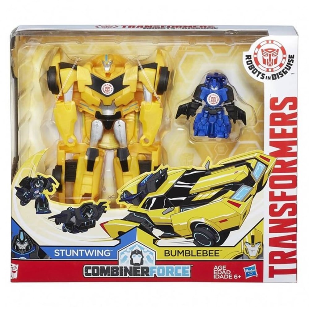 TRANSFORMERS-FIGUR RID&ACTIVATOR STUNTWING-BUMBLEBEE C0653-C0654 Toystop C0654