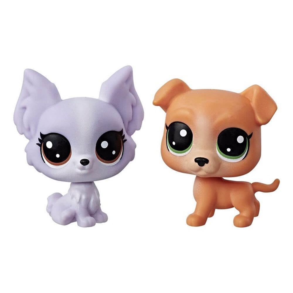 LITTLEST PET SHOP IKILI MINIS PITBULL VE PAPILLION B9389-C3008 Toystop C3008