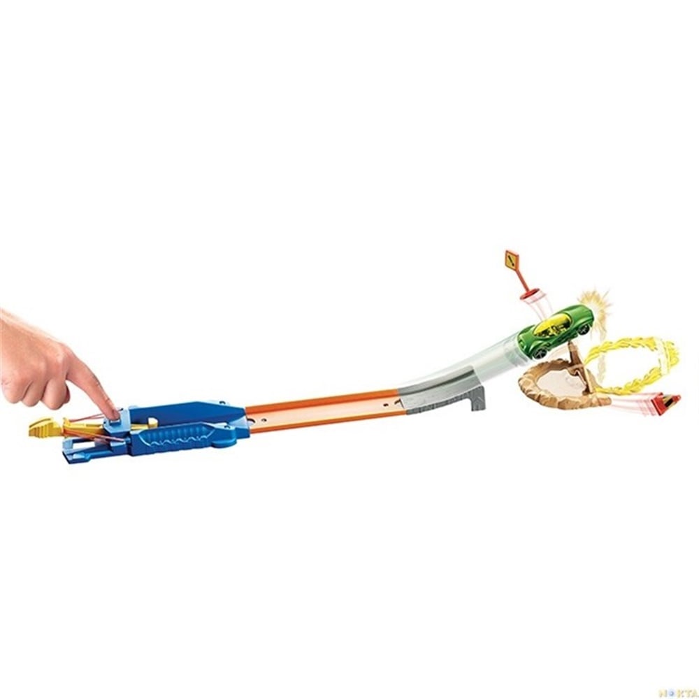 HOT WHEELS YUKSEK ATLAYIS YARIS SETLERI DNN77 COBRA CAVE Toystop DNN77