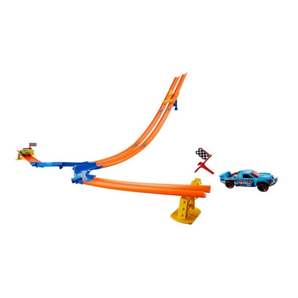 HOT WHEELS MOTOR YARISCILARI 3 IN 1 OYUN SETI TURBO RACE DNN83 Toystop DNN83