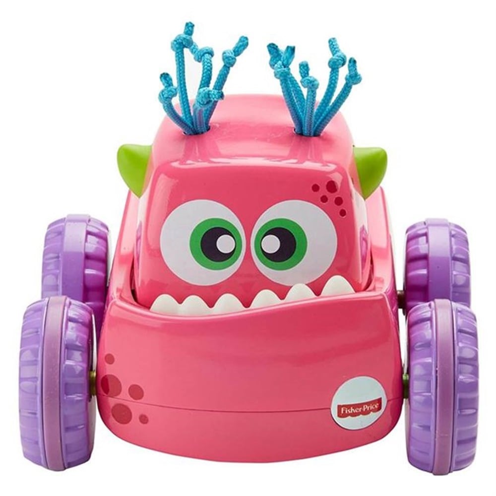 FISHER PRICE SEVIMLI CANAVARLAR KAMYONU PEMBE Toystop DRG14
