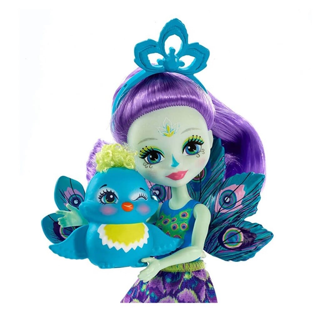 ENCHANTIMALS ANA KARAKTER BEBEKLER PATTER PEACOCK&FLAP DVH87-DYC76 Toystop DYC76