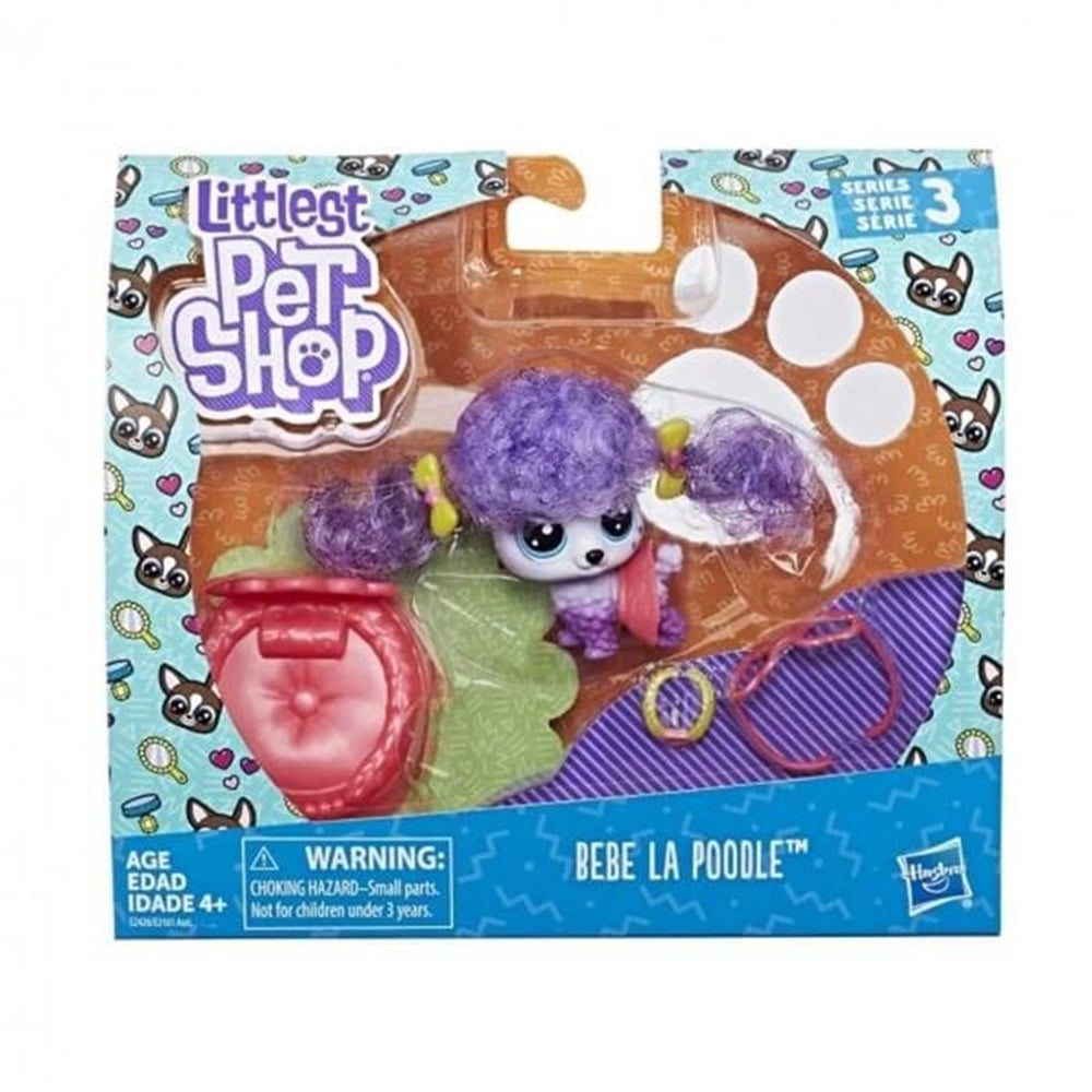 LITTLEST PET SHOP SUSLU OZEL MINIS BEBE LA POODLE Toystop E2426