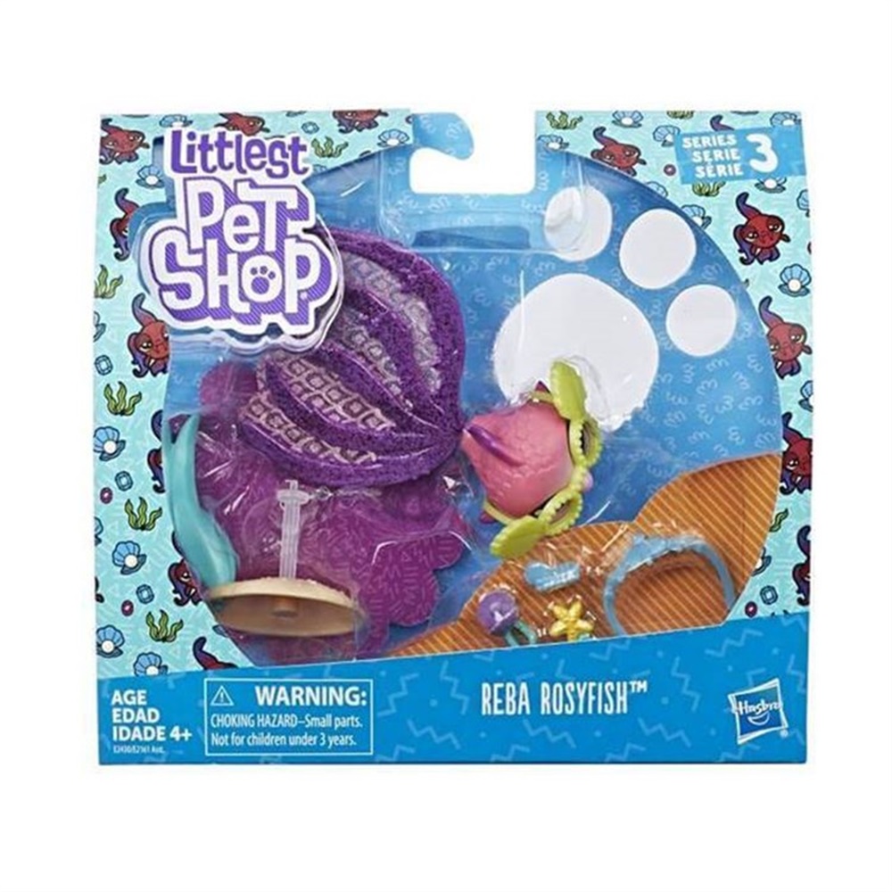 LITTLEST PET SHOP SUSLU OZEL MINIS REBA ROSYFISH Toystop E2430