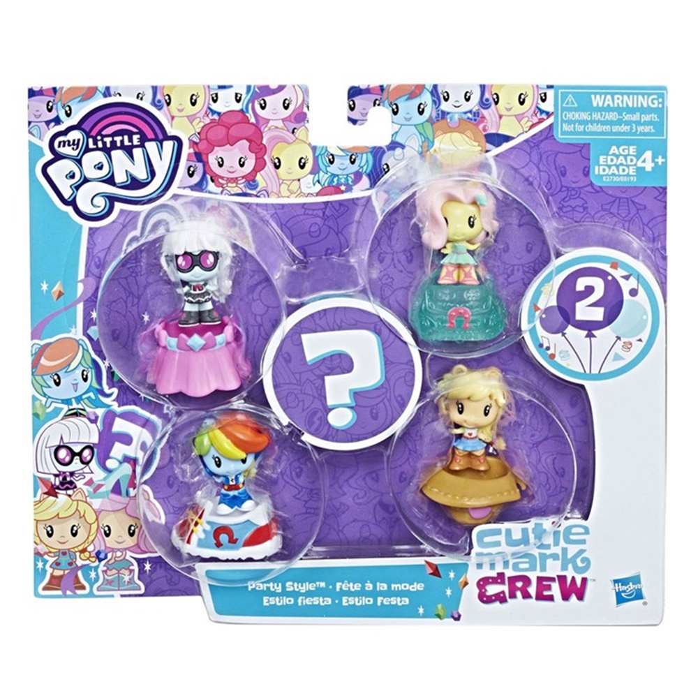 MY LITTLE PONY CUTIE MARK CREW KOLEKSIYON SETI PARTI SETI E0193-E2730 Toystop E2730