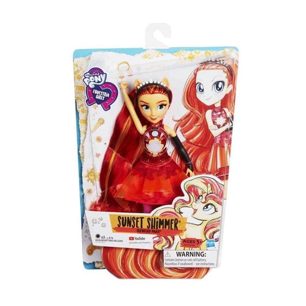 MY LITTLE PONY ISIKLI EQUESTRIA GIRLS SUNSET SHIMMER E1984-E2743 Toystop E2743