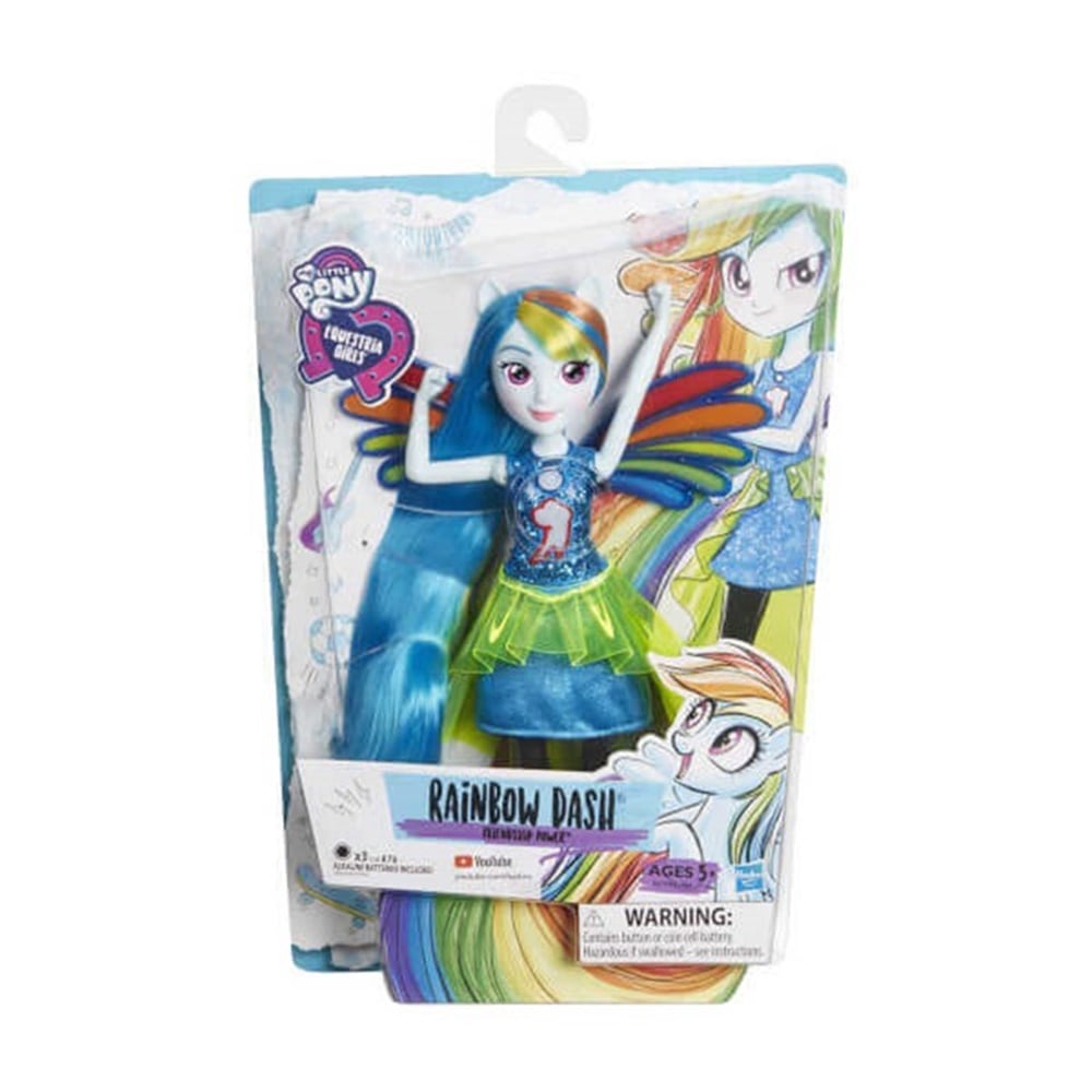 MY LITTLE PONY ISIKLI EQUESTRIA GIRLS RAINBOW DASH E1984-E2744 Toystop E2744