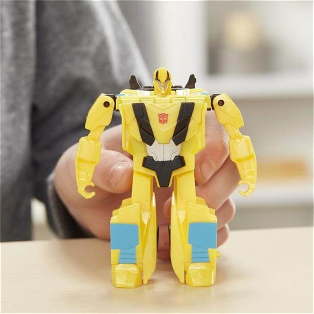 TRANSFORMERS CYBERVERSE TEK ADIMDA DONUSEN FIGUR BUMBLEBEE E3522-E3523 Toystop E3523