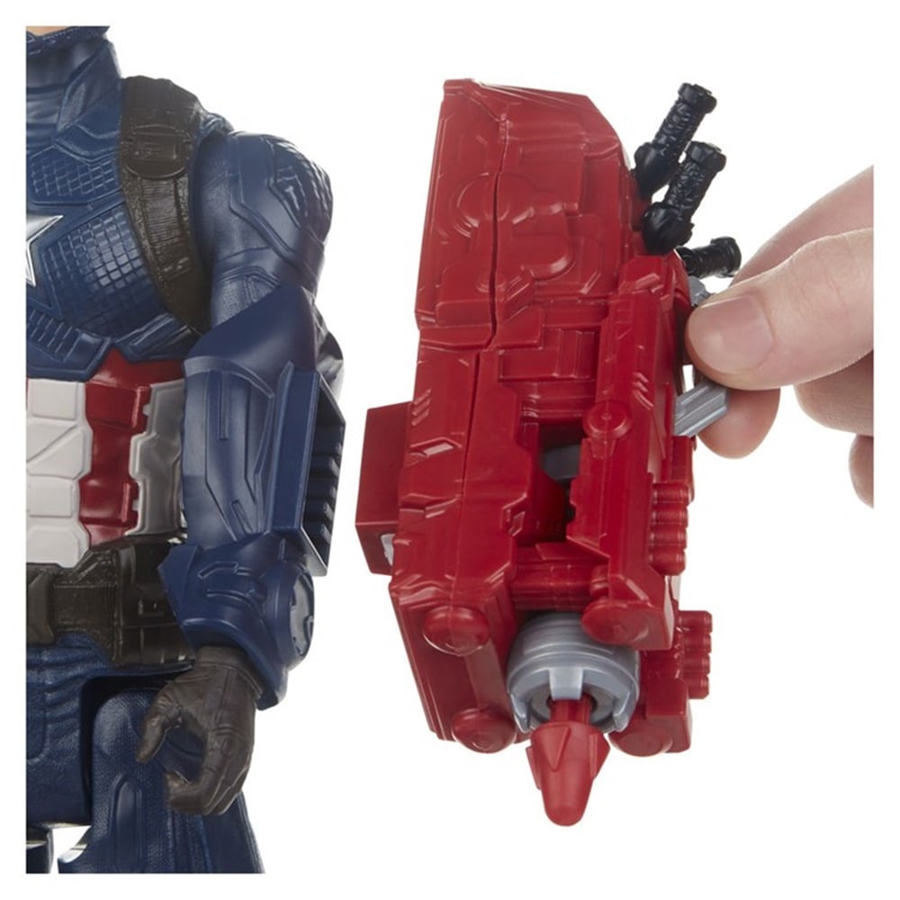 AVENGERS ENDGAME TITAN HERO FIGUR CAPTAIN AMERICA E3309-E3919 Toystop E3919