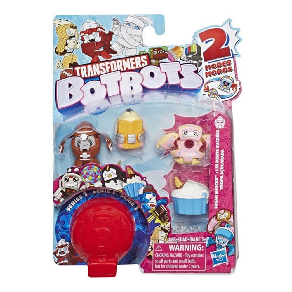 TRANSFORMERS BOTBOTS 5LI PAKET SUGAR SHOCKS E3486-E4136 Toystop E4136