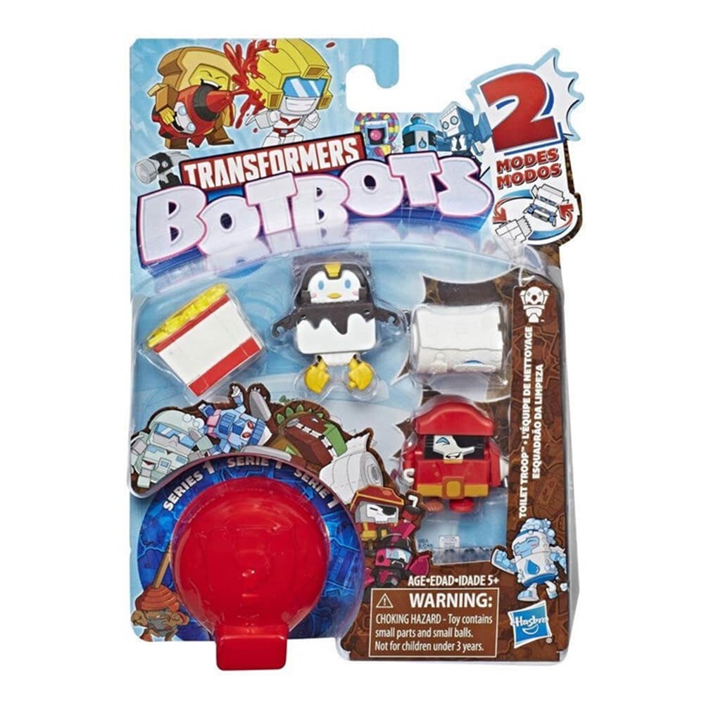 TRANSFORMERS BOTBOTS 5LI PAKET TOILET TROOP E3486-E4137 Toystop E4137