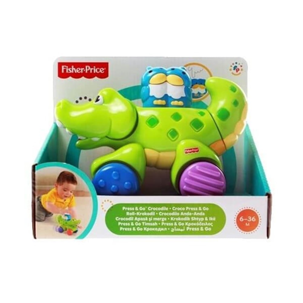 FISHER PRICE PRESS & GO ARACLAR TIMSAH Toystop E8160