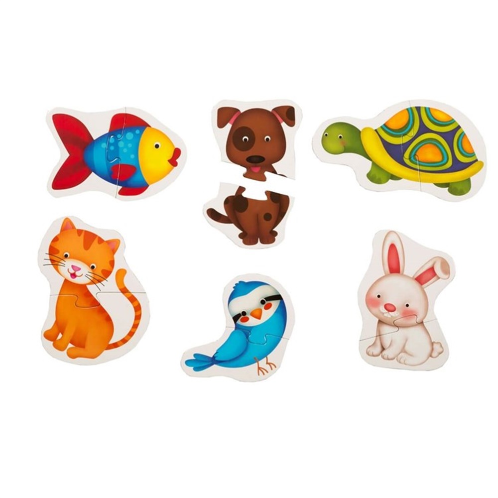 BABY PUZZLE EVCIL HAYVANLAR Toystop EOL001