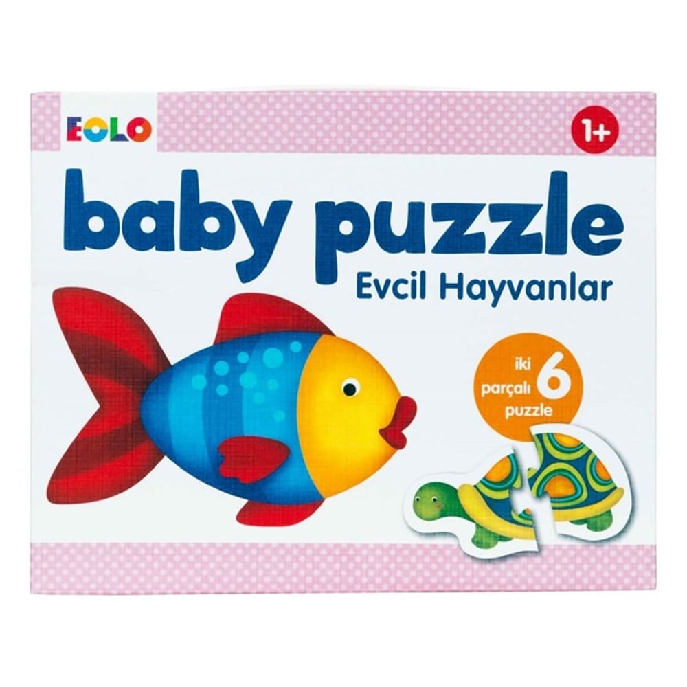 BABY PUZZLE EVCIL HAYVANLAR Toystop EOL001