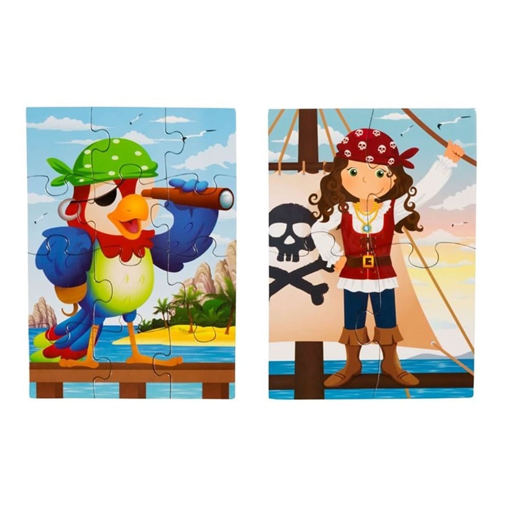4 MINI PUZZLE SEVIMLI KORSANLAR Toystop EOL009