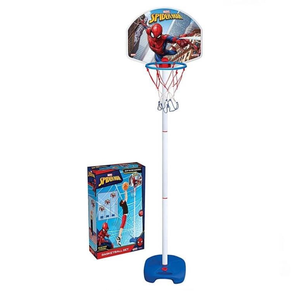 SPIDERMAN AYAKLI BASKETBOL SETI Toystop FEN03404